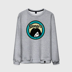 Свитшот хлопковый мужской The ring movie, цвет: меланж