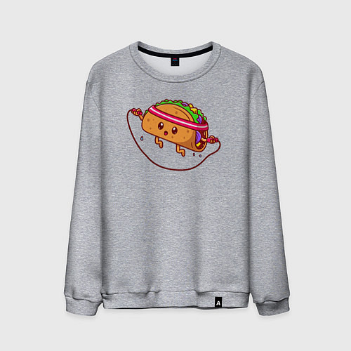 Мужской свитшот Тако спорт / Меланж – фото 1