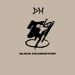 Свитшот хлопковый мужской Depeche Mode - black celebration box, цвет: миндальный — фото 2