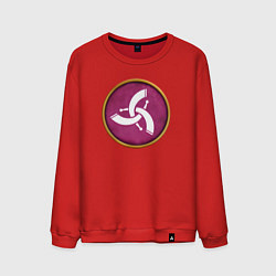 Свитшот хлопковый мужской Бургунды Rome: Total War, цвет: красный