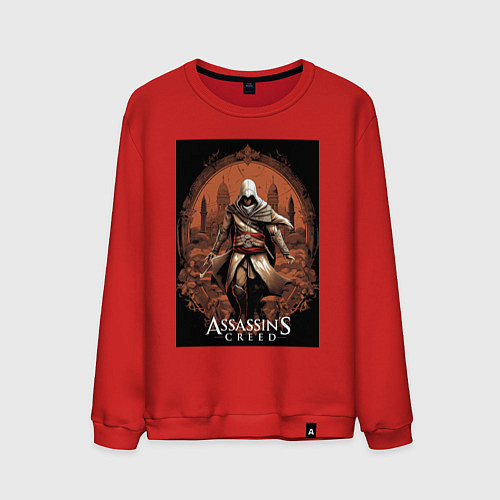 Мужской свитшот Assassins creed древний Рим / Красный – фото 1