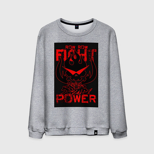 Мужской свитшот Камина Гуррен Дан / Меланж – фото 1