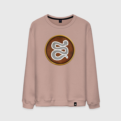 Мужской свитшот Иллирия Rome: Total War Alexander / Пыльно-розовый – фото 1