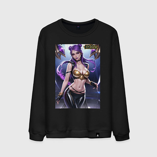 Мужской свитшот Akali Kda League Of Legends / Черный – фото 1