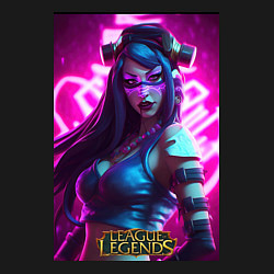 Свитшот хлопковый мужской League Of Legends Akali Kda, цвет: черный — фото 2