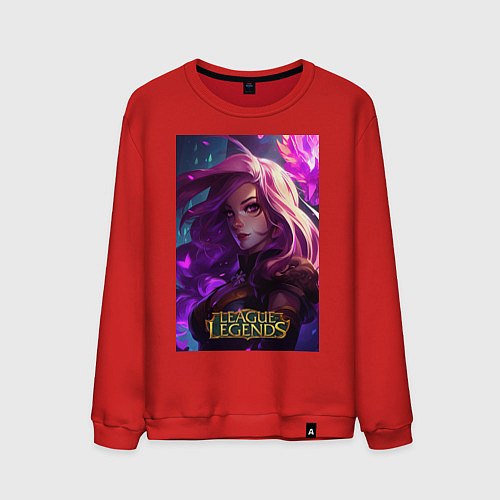 Мужской свитшот League of Legends Kaisa Kda / Красный – фото 1