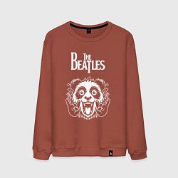 Мужской свитшот The Beatles rock panda