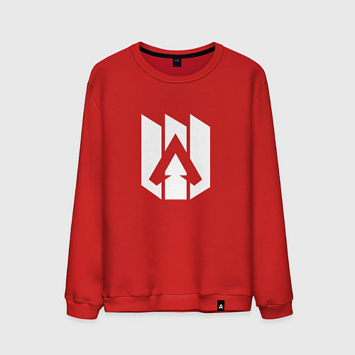 Мужской свитшот Стилизованный логотип Апекс Легенд / Красный – фото 1
