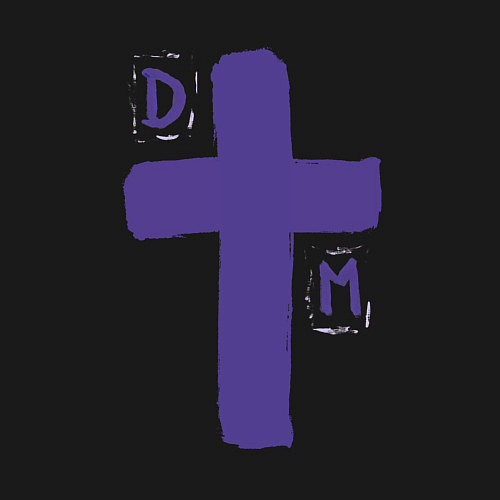 Мужской свитшот Depeche Mode - sofad cross / Черный – фото 3