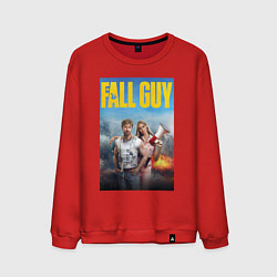 Мужской свитшот Ryan Gosling and Emily Blunt the fall guy