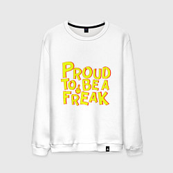 Мужской свитшот Proud to be a freak