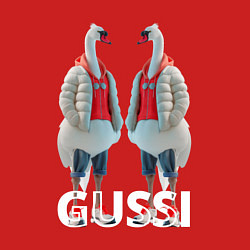 Свитшот хлопковый мужской Гусинная мода, цвет: красный — фото 2