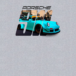 Свитшот хлопковый мужской Немецкий спортивный автомобиль Порше, цвет: меланж — фото 2
