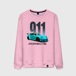 Мужской свитшот Cпортивный автомобиль Porsche