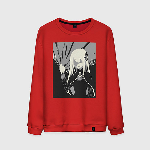 Мужской свитшот ReZero Ехидна / Красный – фото 1