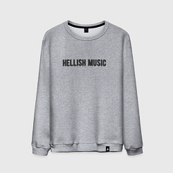 Мужской свитшот Hellish music