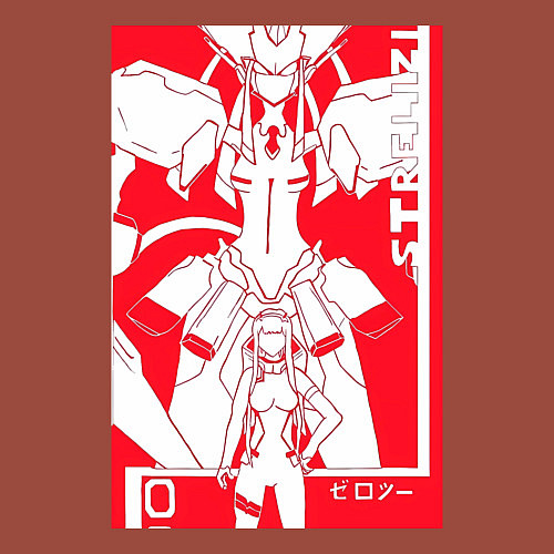 Мужской свитшот Зеро Ту с Франксом / Кирпичный – фото 3