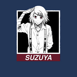 Свитшот хлопковый мужской Джузо Сузуя Рэй, цвет: тёмно-синий — фото 2