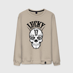 Мужской свитшот Lucky skull