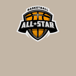 Свитшот хлопковый мужской All-star basket, цвет: миндальный — фото 2