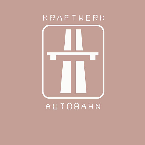 Мужской свитшот Kraftwerk - Autobahn / Пыльно-розовый – фото 3