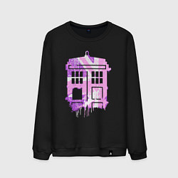 Мужской свитшот Pink tardis