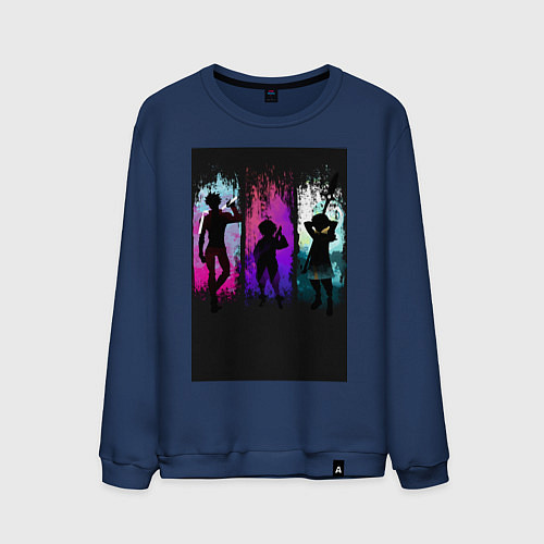 Мужской свитшот Семь смертных грехов Кинг / Тёмно-синий – фото 1