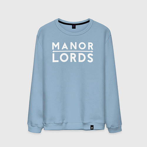 Мужской свитшот Manor lords logo / Мягкое небо – фото 1