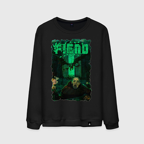 Мужской свитшот FIEND Врата Гаххалы / Черный – фото 1