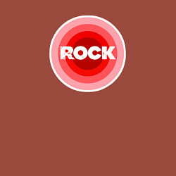 Свитшот хлопковый мужской Рок ретро в красном, цвет: кирпичный — фото 2