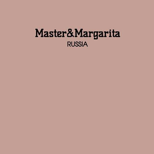 Мужской свитшот Master and margarita - мастер и маргарита / Пыльно-розовый – фото 3