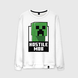 Мужской свитшот Minecraft hostile mob