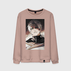 Свитшот хлопковый мужской Реинкарнация безработного Рудеус Грейрат, цвет: пыльно-розовый