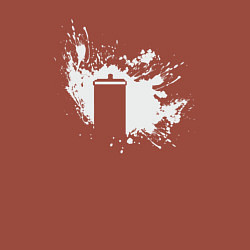 Свитшот хлопковый мужской Tardis splash, цвет: кирпичный — фото 2