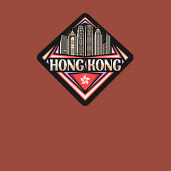 Свитшот хлопковый мужской Hong Kong adventure, цвет: кирпичный — фото 2