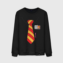 Свитшот хлопковый мужской Костюм Гомера, цвет: черный