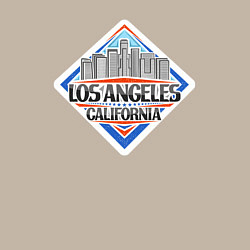 Свитшот хлопковый мужской Los Angeles USA, цвет: миндальный — фото 2