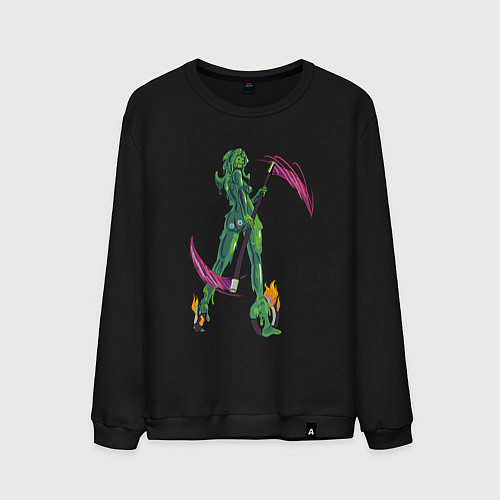 Мужской свитшот Slimegirl / Черный – фото 1