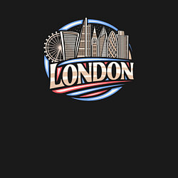 Свитшот хлопковый мужской City London, цвет: черный — фото 2