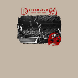 Свитшот хлопковый мужской Depeche Mode - Live memento mori, цвет: миндальный — фото 2