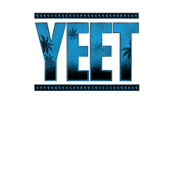 Свитшот хлопковый мужской Jey Uso yeet wwe, цвет: белый — фото 2