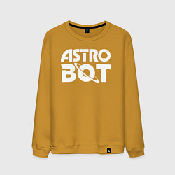 Мужской свитшот Astro bot logo