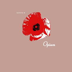 Свитшот хлопковый мужской Opium - art, цвет: пыльно-розовый — фото 2