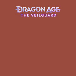Свитшот хлопковый мужской Dragon age the veilguard logo, цвет: кирпичный — фото 2