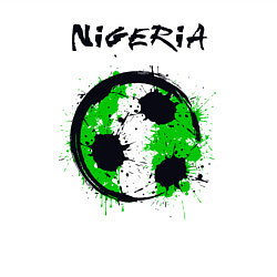 Свитшот хлопковый мужской Сборная Нигерии, цвет: белый — фото 2