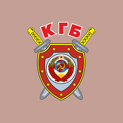 Свитшот хлопковый мужской КГБ, цвет: пыльно-розовый — фото 2