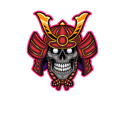 Свитшот хлопковый мужской Dead samurai, цвет: белый — фото 2