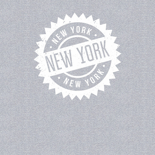 Мужской свитшот New York - USA / Меланж – фото 3