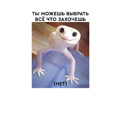 Свитшот хлопковый мужской Можешь выбрать себе всё что захочешь - нет, цвет: белый — фото 2