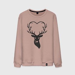 Мужской свитшот Love deer